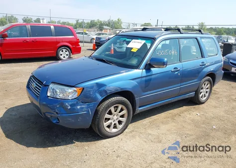 2007 Subaru Forester 2.5X z USA, uszkodzony, nr VIN JF1SG65687H711290
